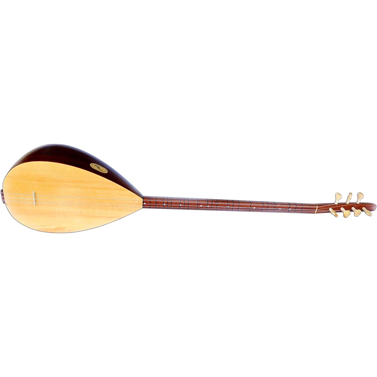 Turkish Quality Long Neck Walnut Baglama Saz ASL-202