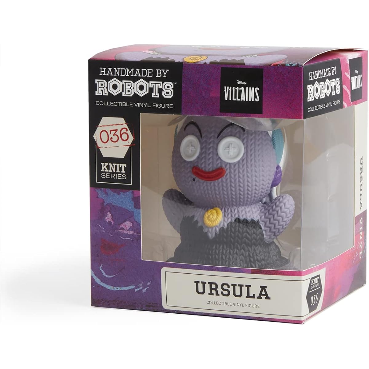 Handmade full size vinyl figure by Robots Ursula.