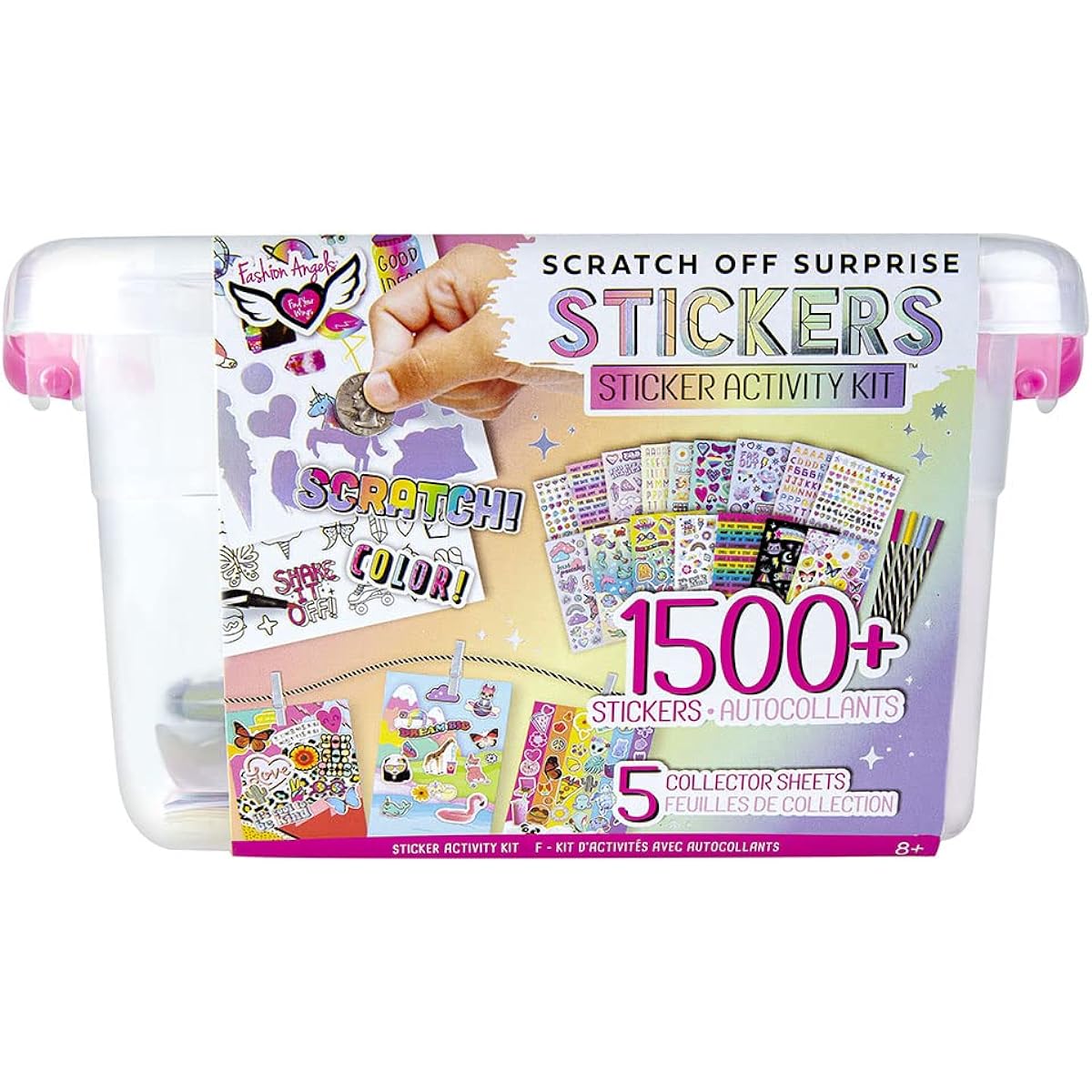 Surpise Reveal Sticker Activity Crate