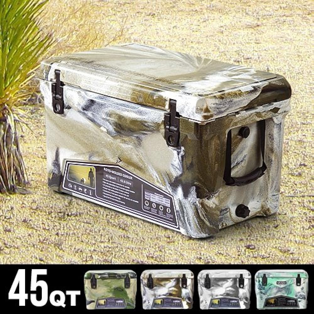 Iceland Cooler Box 45qt [Seafoam Green Camo / 42.6L] Deelight iceland cooler box