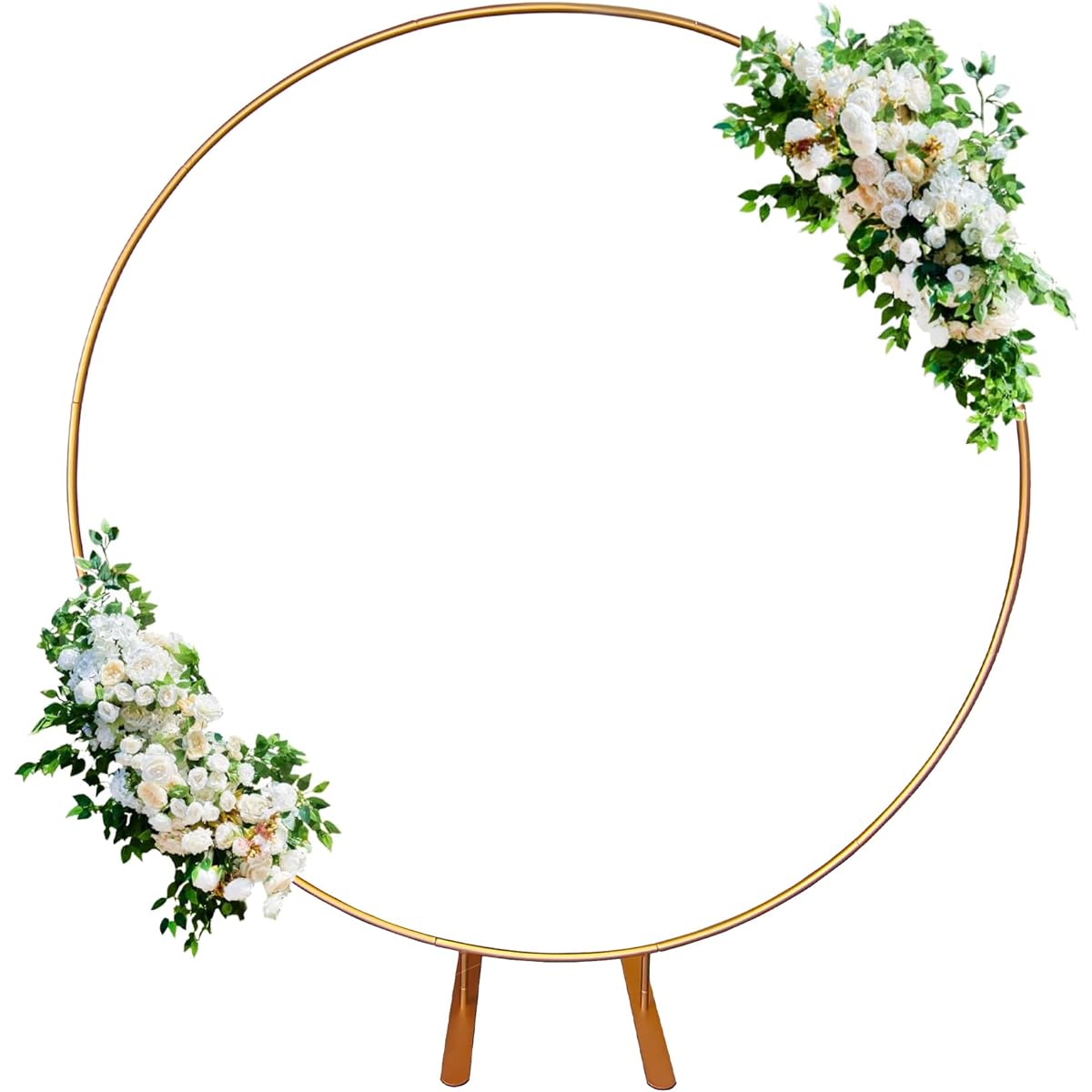 Circle arch for balloons.