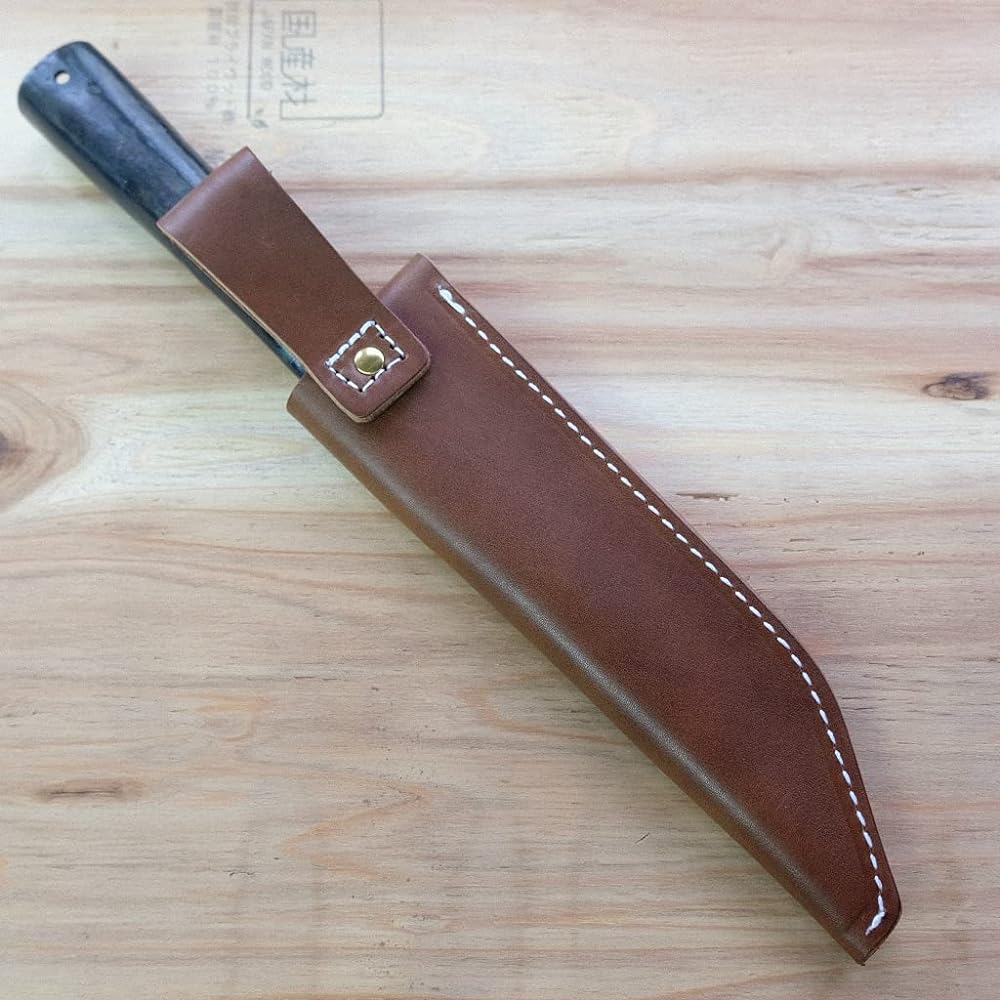 Masatake Nishine Fukuronagasa Mataginagasa Nagasa Exclusive Leather Case Oiled Leather 4.5 Sun, 6 Sun, 7 Sun, 8 Sun, 9.5 Sun Knife Case Outdoor