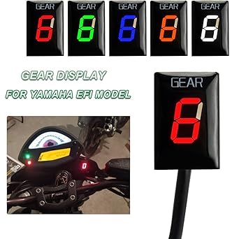 Speed Display Meter Motorcycle 1-6 Speed Gear Indicator Meter EFI Motorcycle Accessories For Yamaha FZ8 FAZER8 No ABS 2010 2011 2012 2013 2014 2015