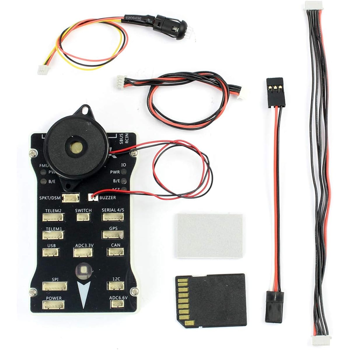JMT PX4 PIX 2.4.8 32bit Flight Controller Integrated PX4FMU PX4IO Safety Switch Buzzer 1G SD for DIY RC Drone FPV Multirotor