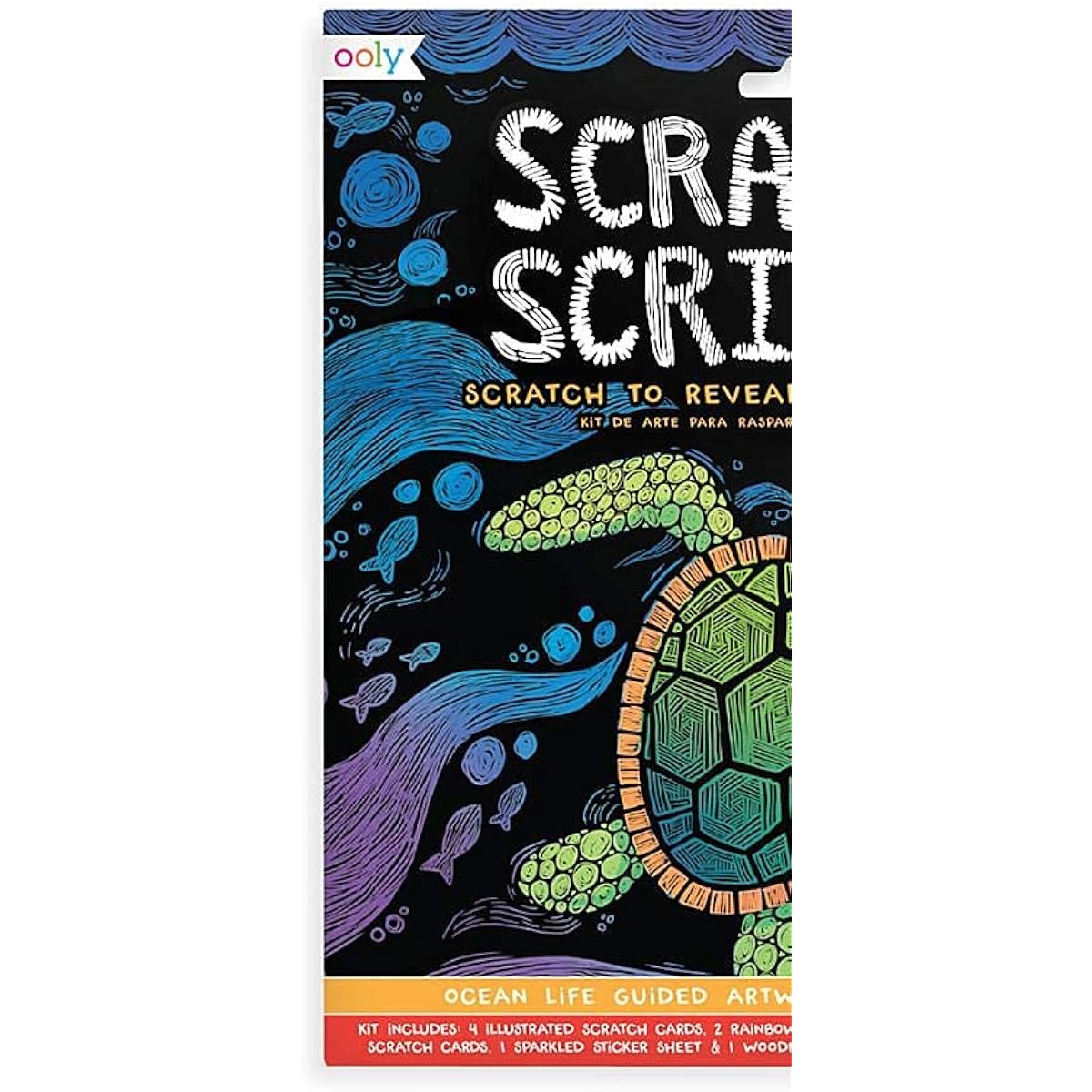 SCRATCH & SCRIBBLE - OCEAN LIF