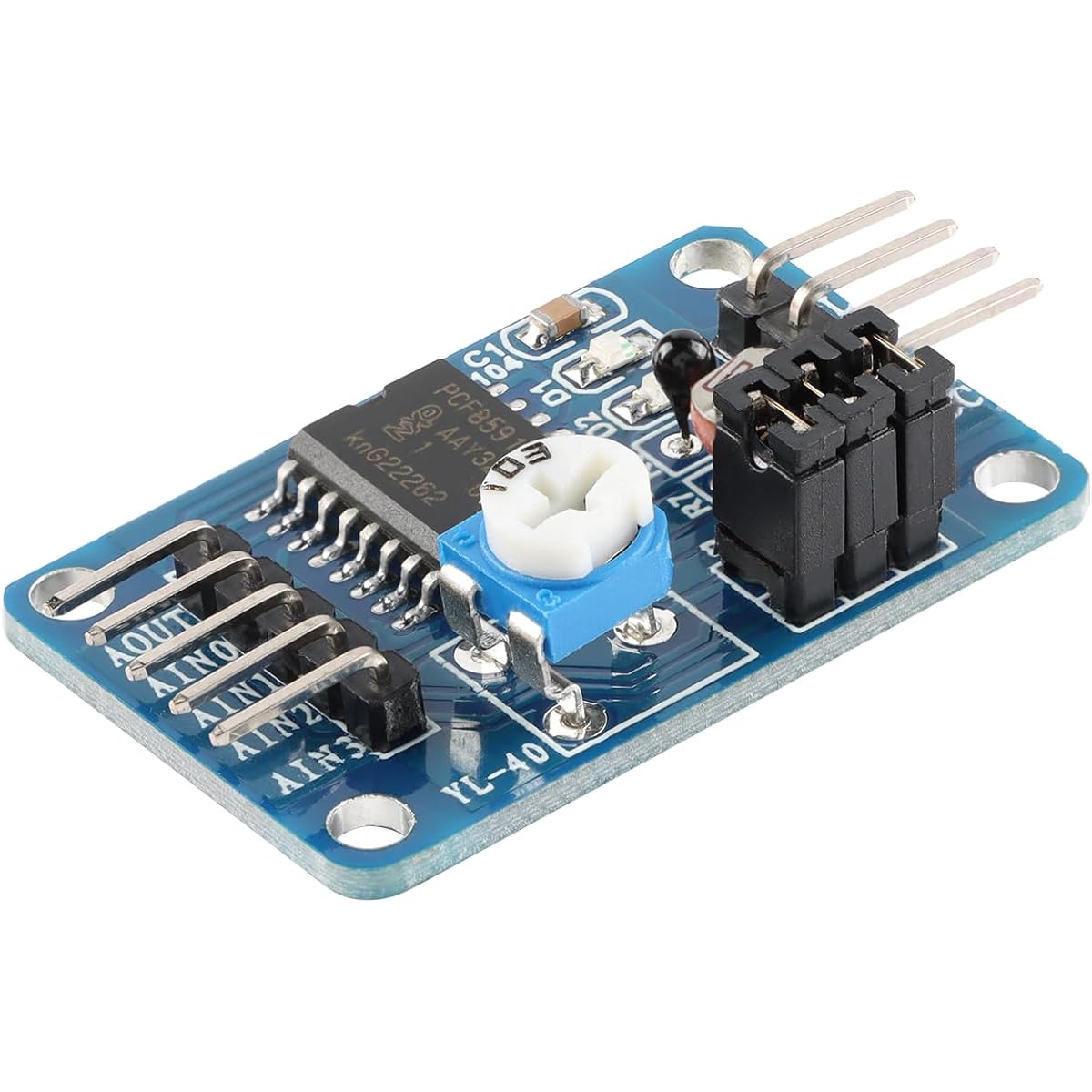 EC Buying 3 Pieces PCF8591 Module AD/DA Conversion Module Analog-Digital-Analog Conversion Module for Arduino
