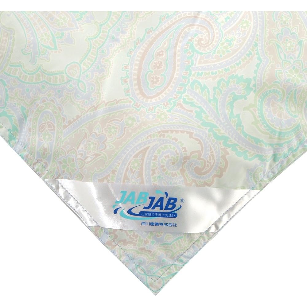 Tokyo Nishikawa Down Skin Comforter Single White Duck Down 85% Washable Green
