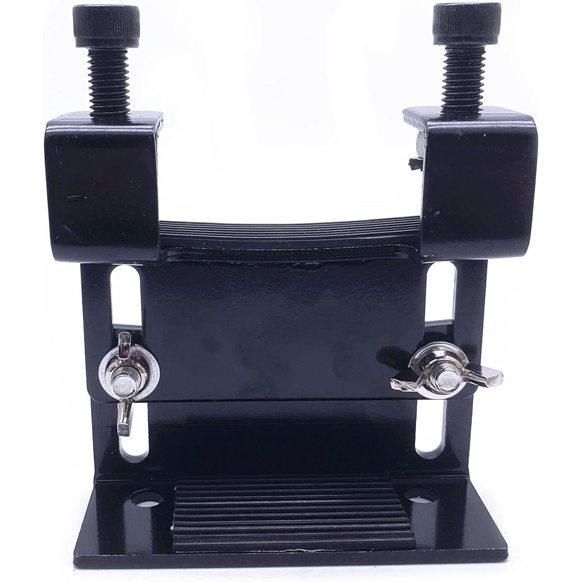 Jiayouy 4.3" Bass Drum Platform Lifter Fits 18" and 20" Bass Drums Black Coated Steel