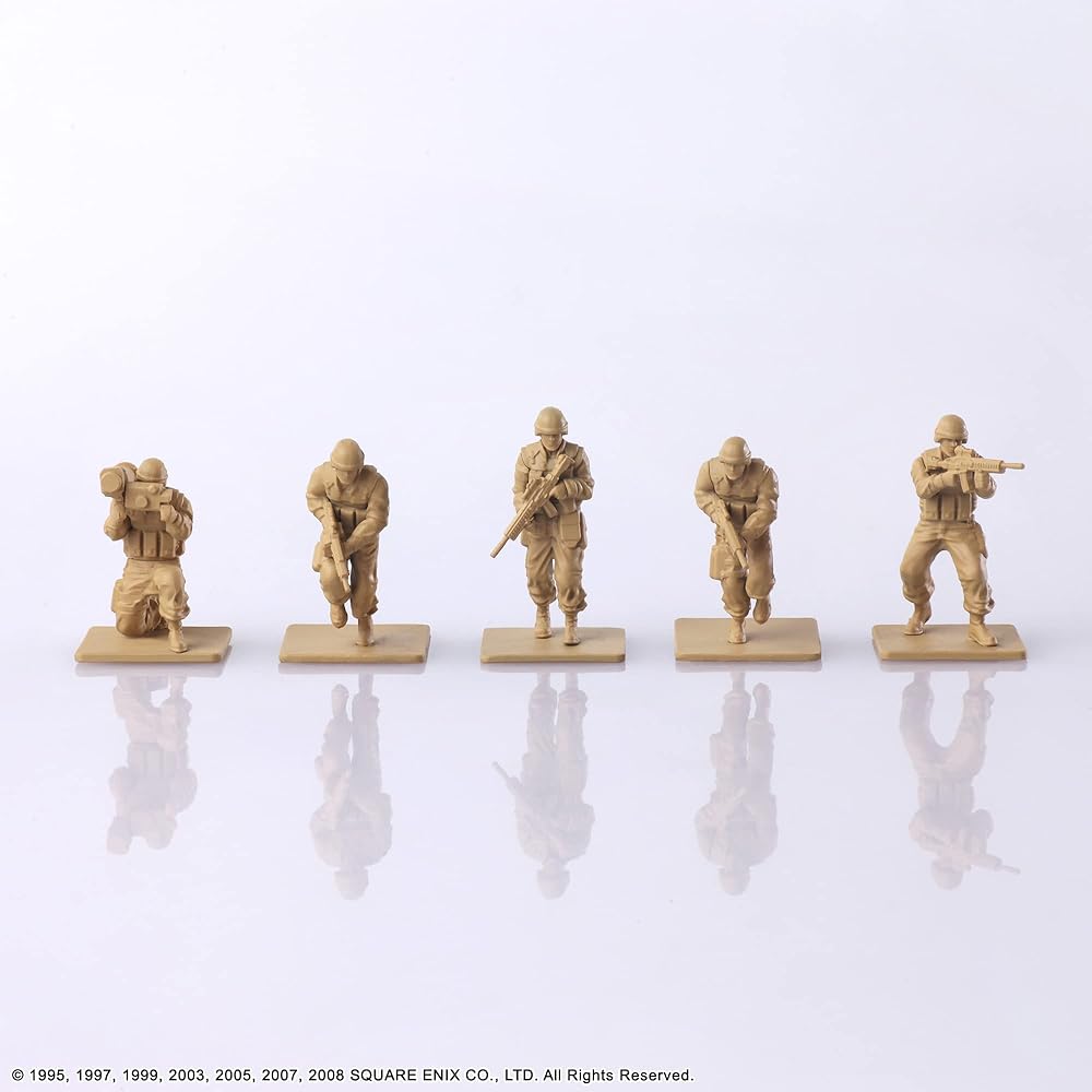 Front Mission Structure Arts 1/72 scale plastic model kit series Vol.5 BOX product 1BOX = 4 pieces total 4 types [First production bonus: Japanese Army infantry 5 body set included]