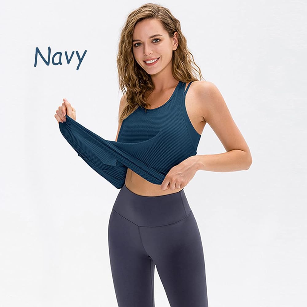 [VeroMan] Yoga Wear Tank Top Women's Body Covering Tops Fitness ppi-ttb6