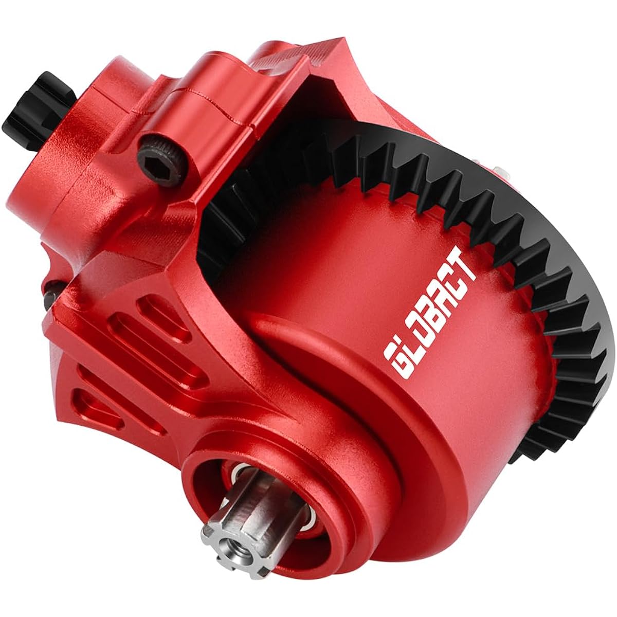 GLOBACT Steel Gear F/R Transmission Module Set 37T Main Gear 1/10 ARRMA Vorteks Granite Big Rock Senton Kraton Outcast 1/8 Infraction Typhon Mojave Upgrade Parts ARRMA ARA311156 Replacement