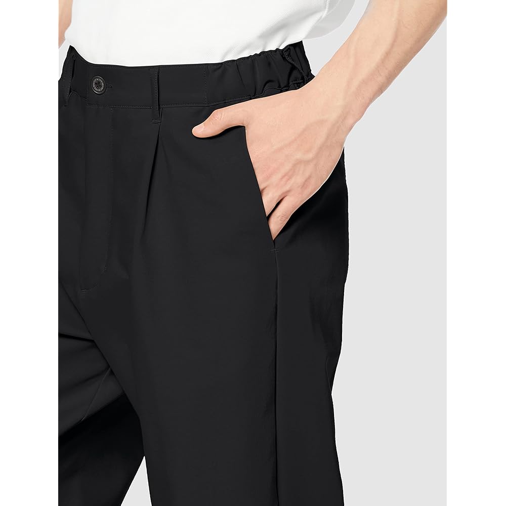 [Le Coq Sportif] Long Pants, Training, Air Stylish Pants, Wide, Sweat Absorbent, Quick Drying, Stretch, Men's