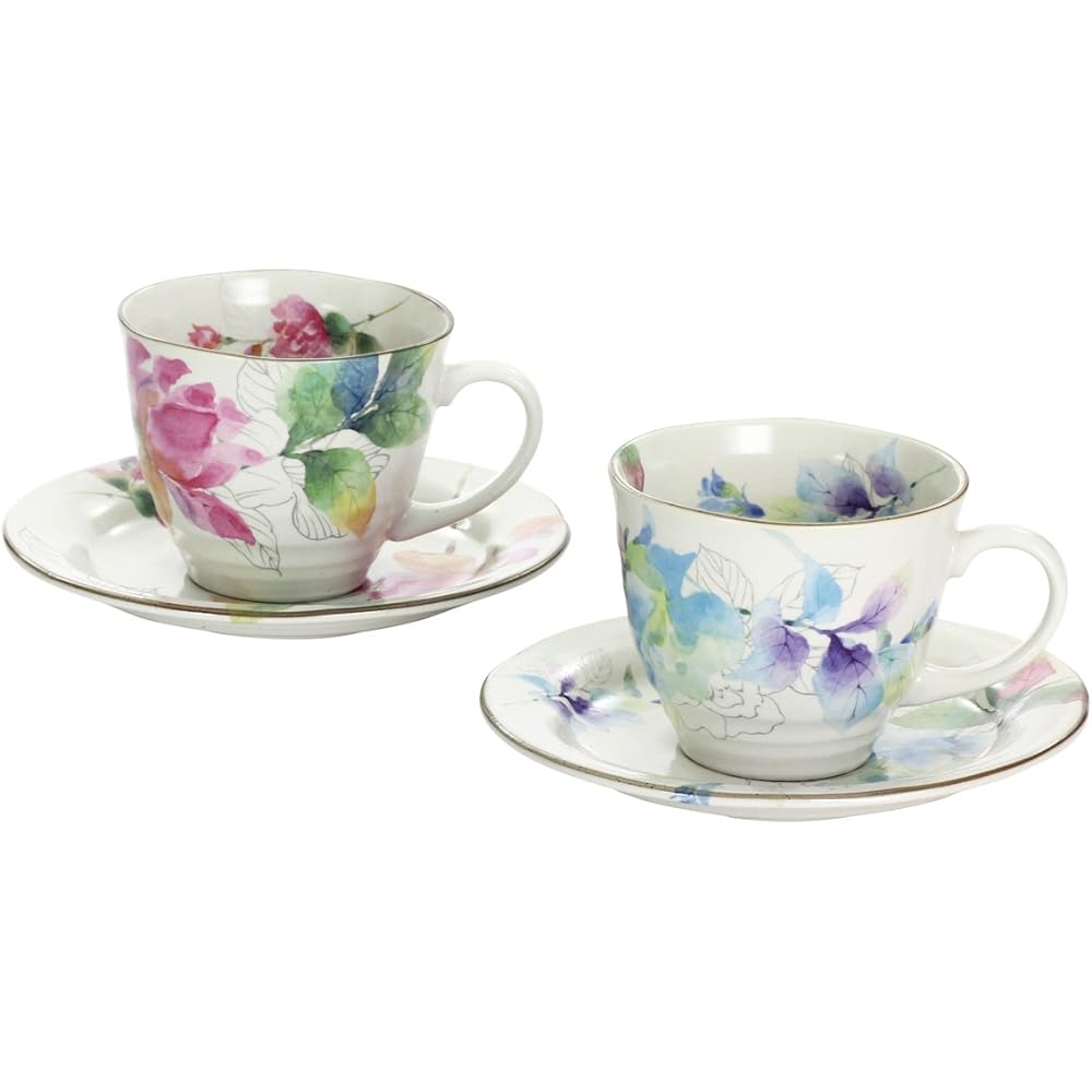 Ceramic Indigo Rose Incense Sencha with teapot Rose Size: Approximately φ9.2 H6.7 03476