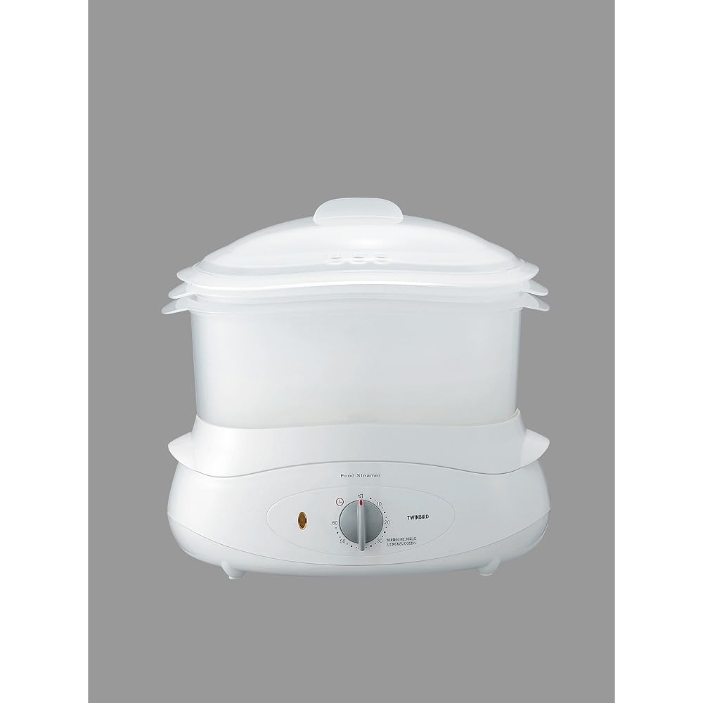 Twin Bird Steamer Food Steamer White SP-4138W