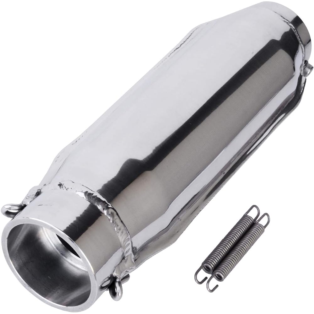 Monaca Silencer 60.5mm Bike Slip-on Muffler General Purpose Monaca Tube Short Tube