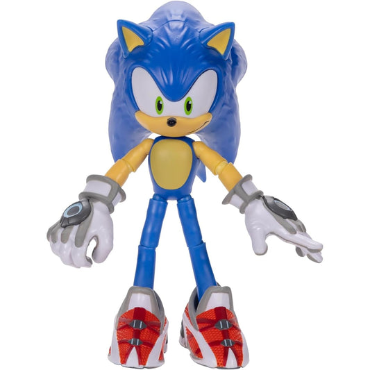 Sonic Prime 5" Sonic Articulated Action Figure Perfect for any fan! Collect them all with Mr. Dr. Eggman Tails Nine and Thornrose
