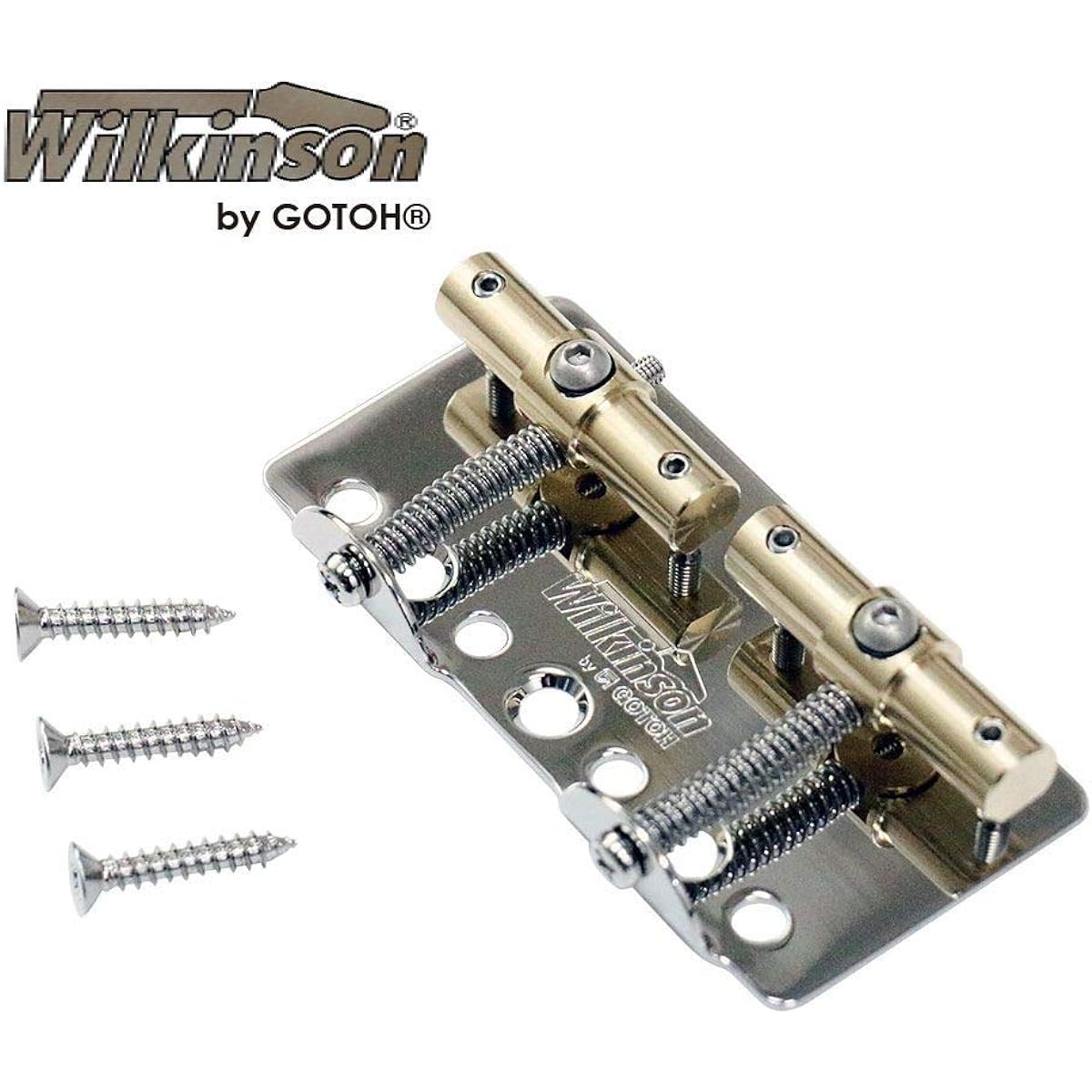Scud Wilkinson by GOTOH Vintage Style Base Bridge Nickel WB2V-NS