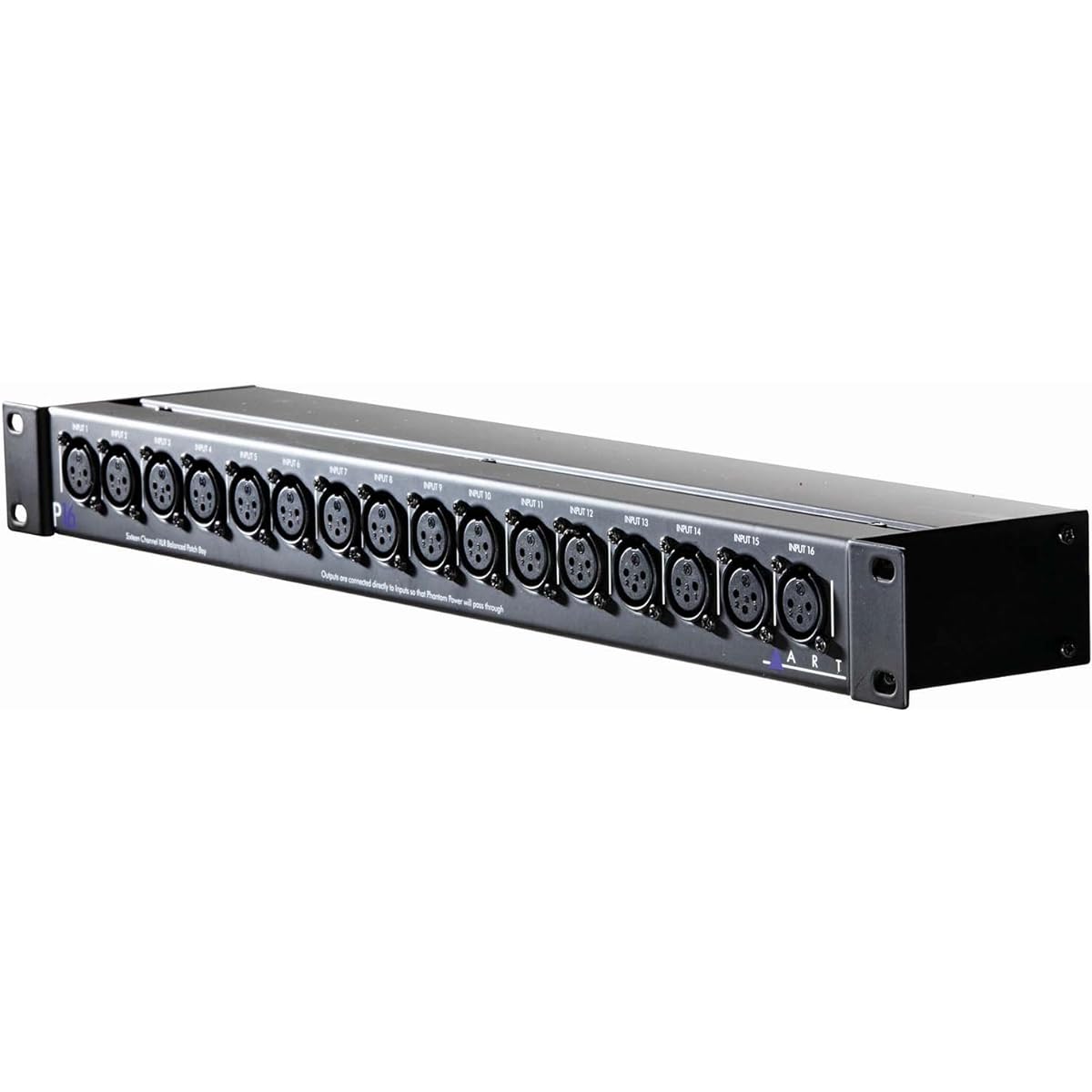 ART 16 Points XLR Balance Patch Bay P16 [Domestic Regular Imported Product]