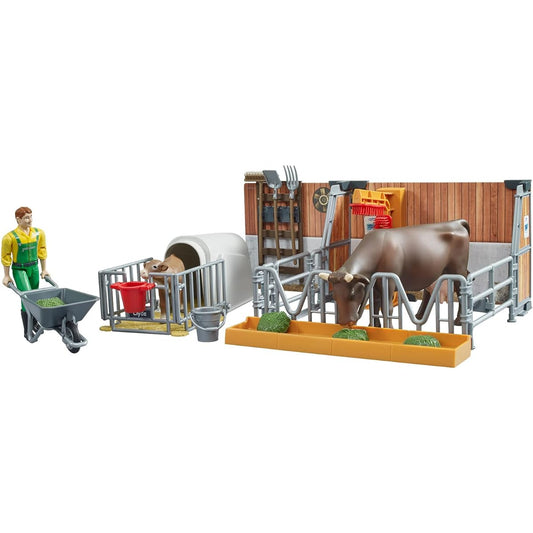 bruder b-world series cowshed BR62611