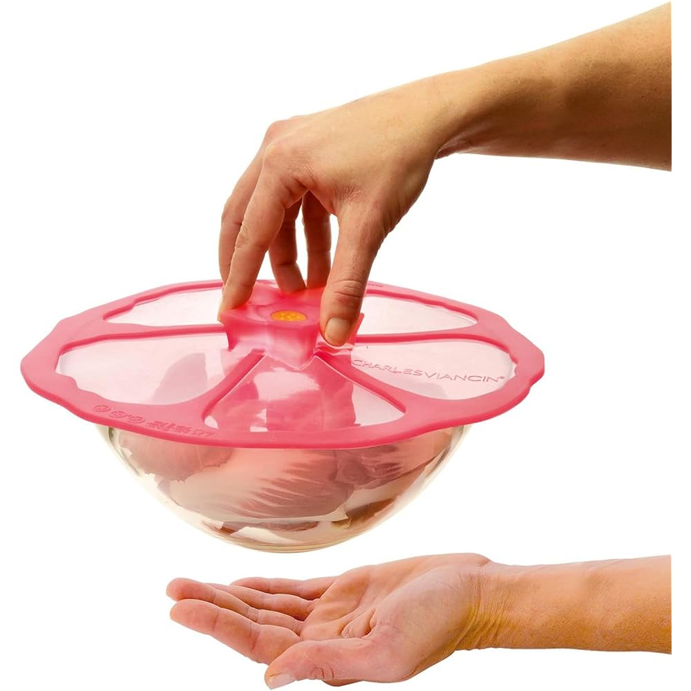 (19cm) - Charles Viancin Hibiscus Lid - Med/Small 20cm