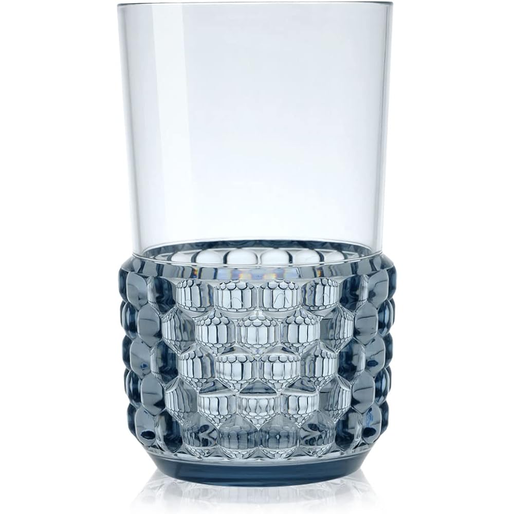 Kartell Tableware Blue φ8.5/H15cm Jerry's Long Drink Set SFAC-K1491-E4-4S 4 Pieces Set of 4 [Genuine Domestic Distributor]