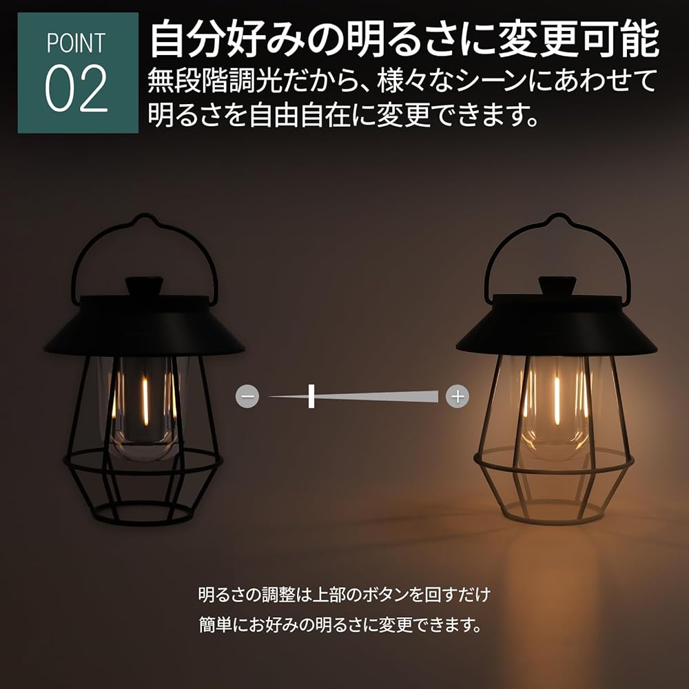 Hoshigarasu LED Lantern, Rechargeable [Bright even when hanging] Camping Lantern, Stepless Dimming, 3 Color Switching, Emergency Red Flashing, Battery Level Indicator Included, Mobile Battery Function, 5000mAh, 120 Hours Light, Dust and Splashproof, Outd
