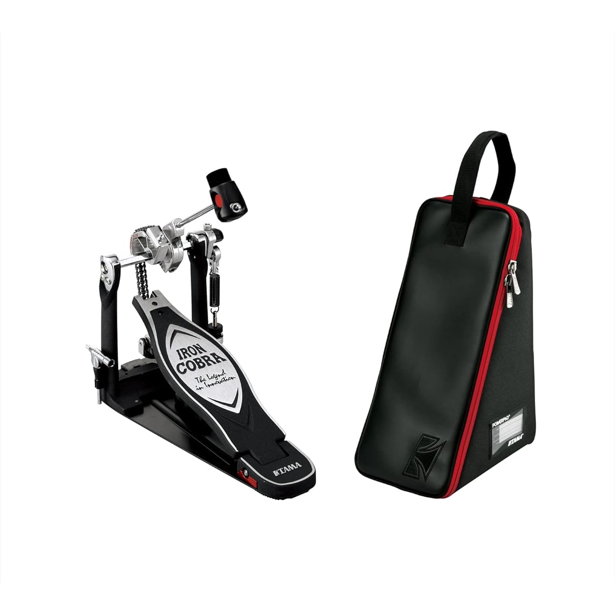 TAMA IRONCOBRA 900 Power Glide Single Pedal with Carrying Bag HP900PZB