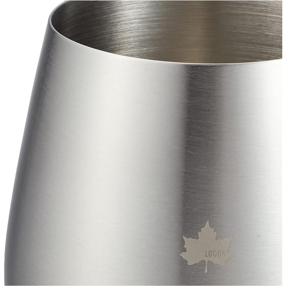 LOGOS Stainless Steel Tumbler 81285190 Silver (approx.) Diameter 9 x Height 11.5cm