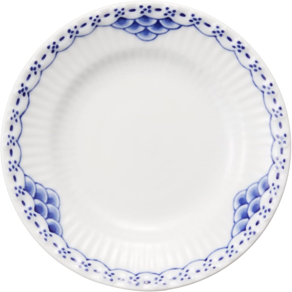 [Regular Imported Product] Royal Copenhagen Princess Plate Dishes 11cm Set of 5 Wedding Gifts 1017245