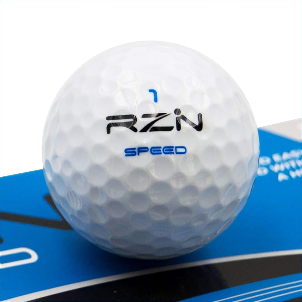 RZN Golf Golf Balls 2 Pieces SPEED 1 Dozen (12 Pieces) Resin Golf Japanese Official Distribution Product