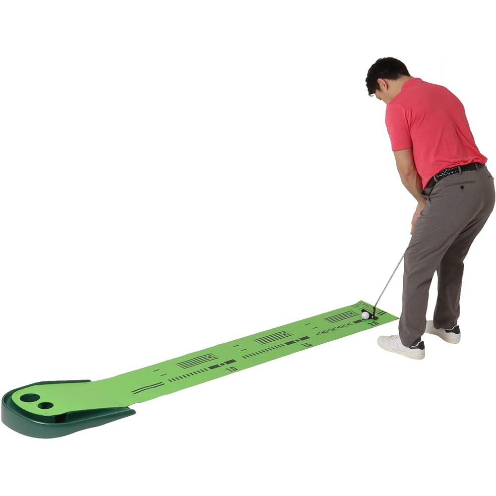 Tabata Golf Putter Mat Golf Practice Mat Foaming Material 2 Hole Type Putter Mat F-2.2 GV0134