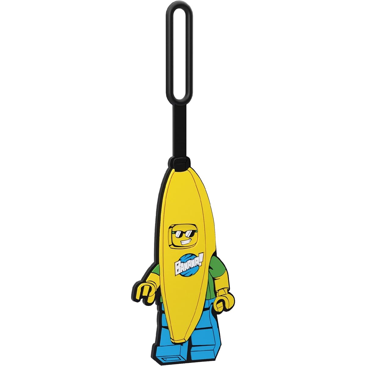 LEGO Classic Banana Guy Silicone Bag Tag (53057)
