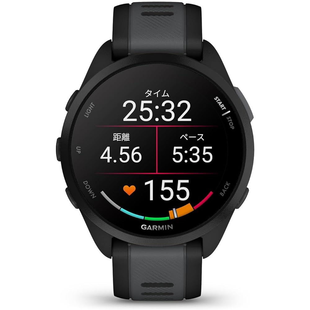 Garmin Forerunner 165 Running GPS Watch with/without Music Storage, Compatible with Android/iOS, Suica Function, AMOLED Display, 11 Day Battery Life, Official Japanese Product