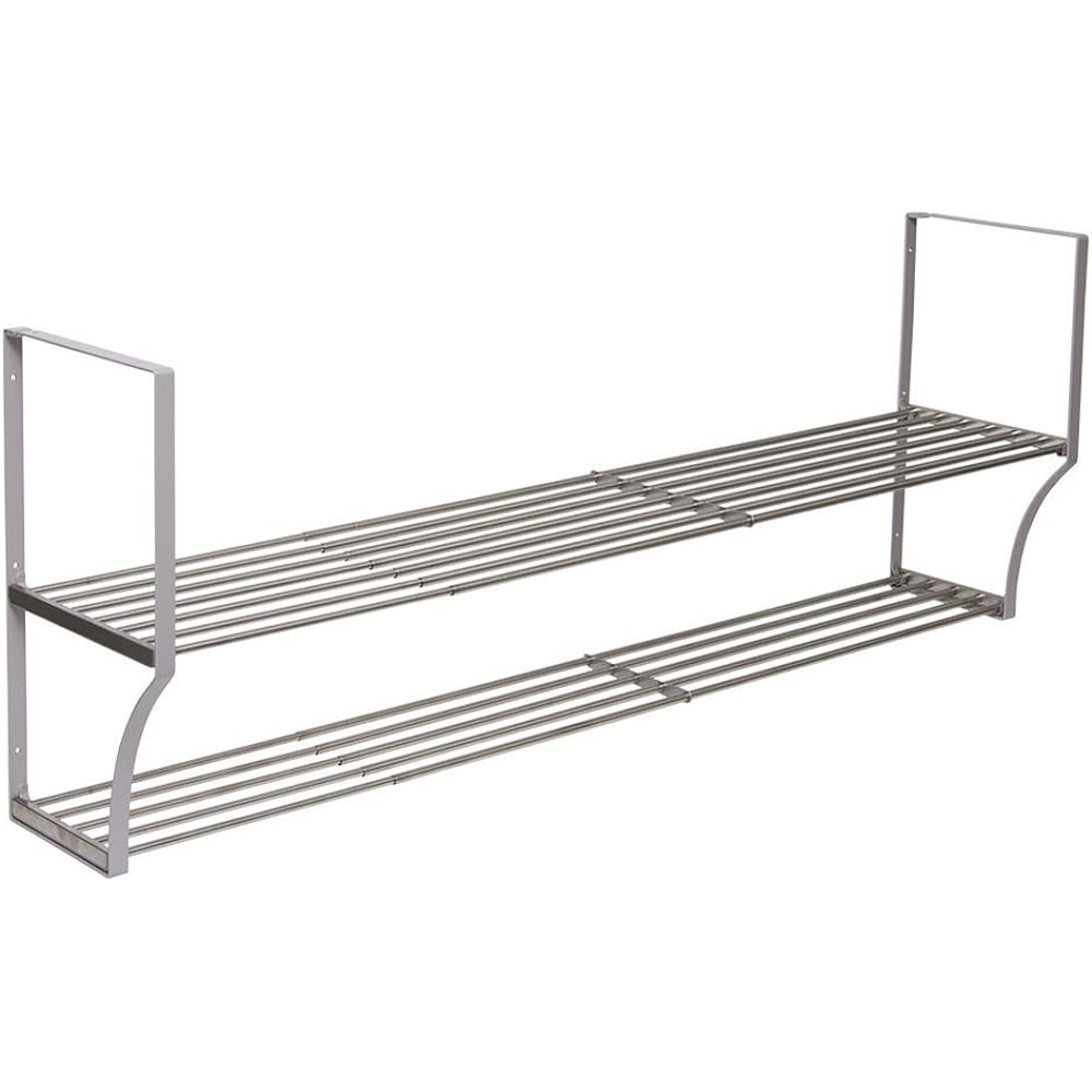 Takubo Kogyo Telescopic Pipe Shelf 2 Tiers Width 90~120cm TS2-120L