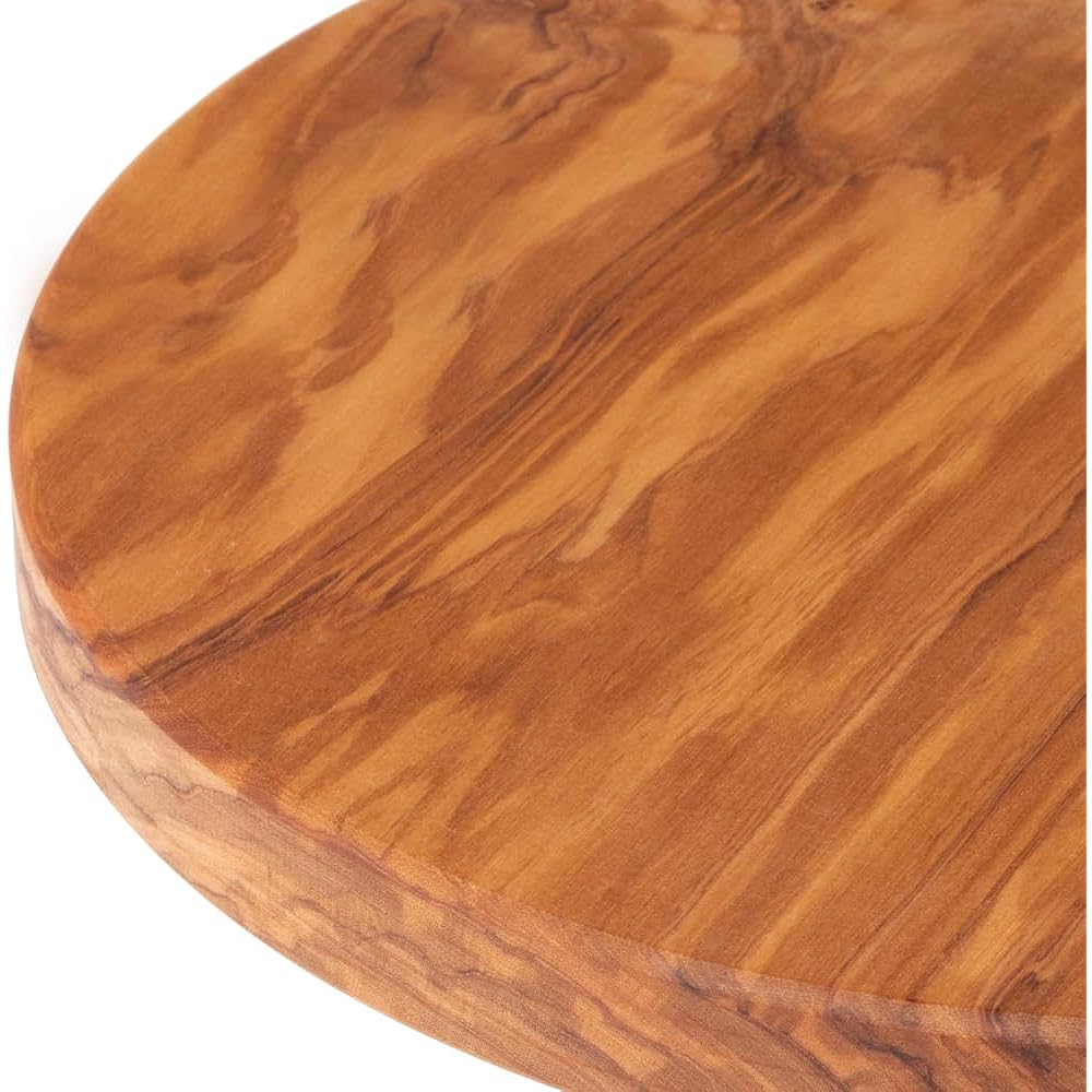 Arteinolivo Olive Wood Round Cutting Board (L Size)