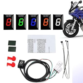 Speed Display Meter Gear Indicator Yamaha FZ8 FZ16 FZ6 FZ-6 FZ6R FZ1 FZ1N Striker Fzh150 Fzn150 Ralder Rodner Motorcycle Accessories Speed