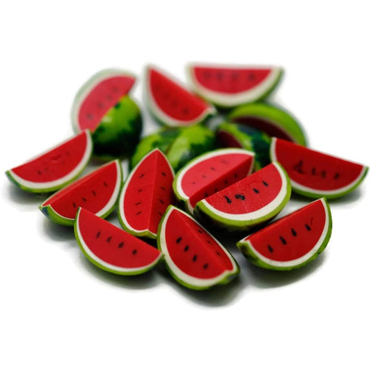 1shopforyou 20 Pieces Watermelon Dollhouse Miniature Food Kitchen