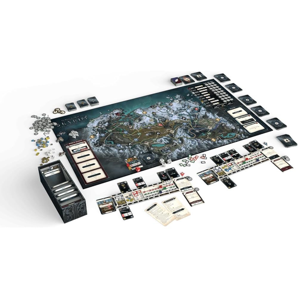 Hobby Japan Skyrim: Adventure Board Game Japanese Version (1-4 players, 90-180 minutes, for ages 14 and up) Board Game
