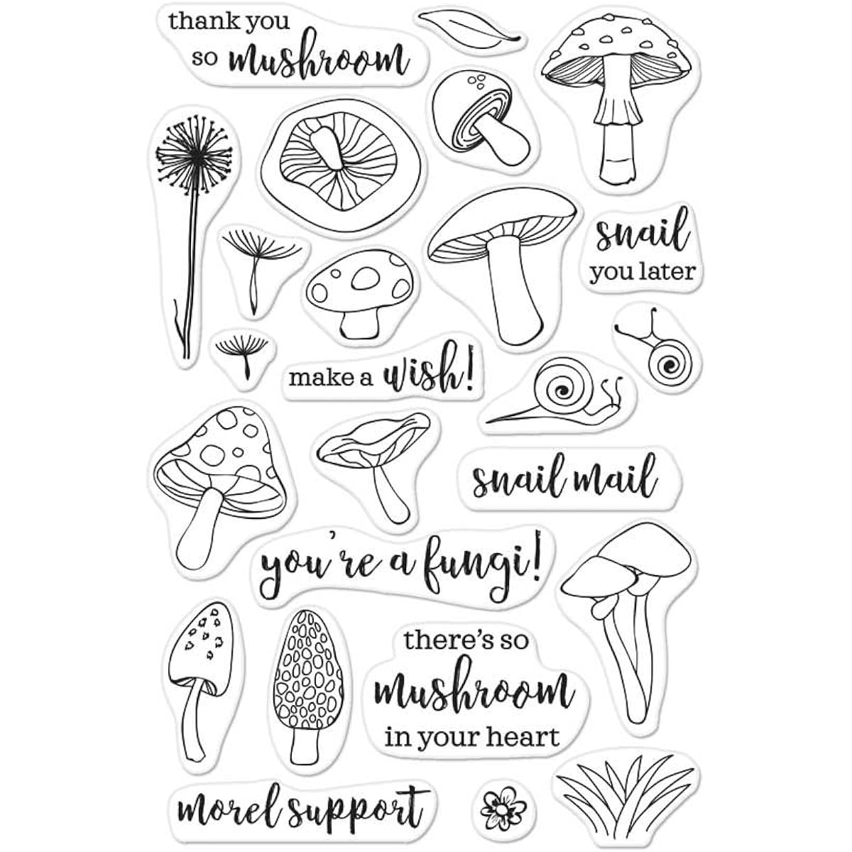 Hero Arts CM158 Clear Stamp You're A Fungi