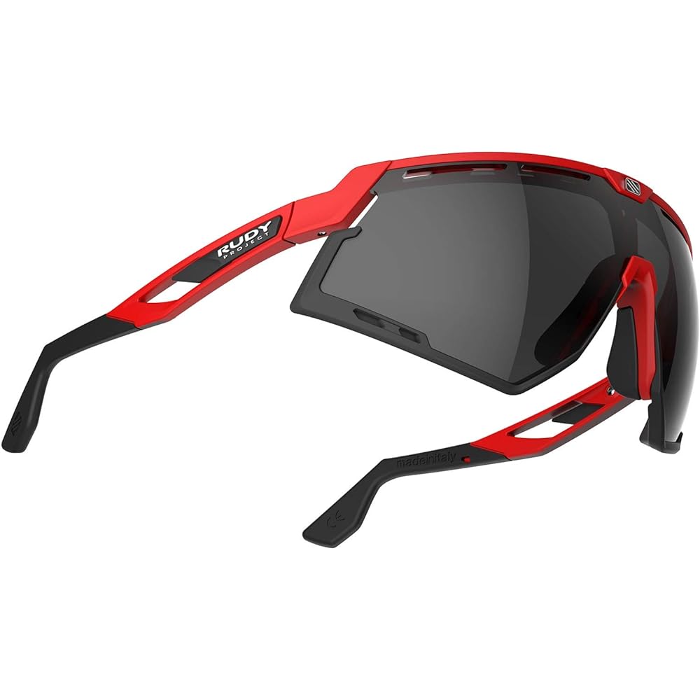 RUDYPROJECT Sports Sunglasses Weight: 28g Lens Width: 141mm Temple Length: 118mm Height: 44mm 7 Curve Lens DEFENDER Road Bike Bicycle Marathon Jogging Exercise Triathlon Tennis Baseball SP521054-0000/SP526869-0020