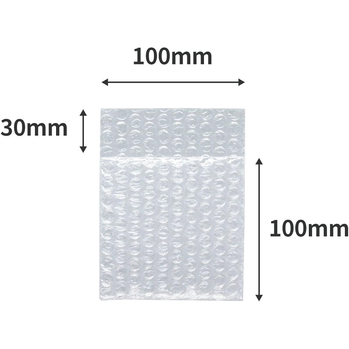 Box Bank Earun Bag S Size (100 x 100mm) Set of 1000 3-layer Air Cushioning Material IF01-1000