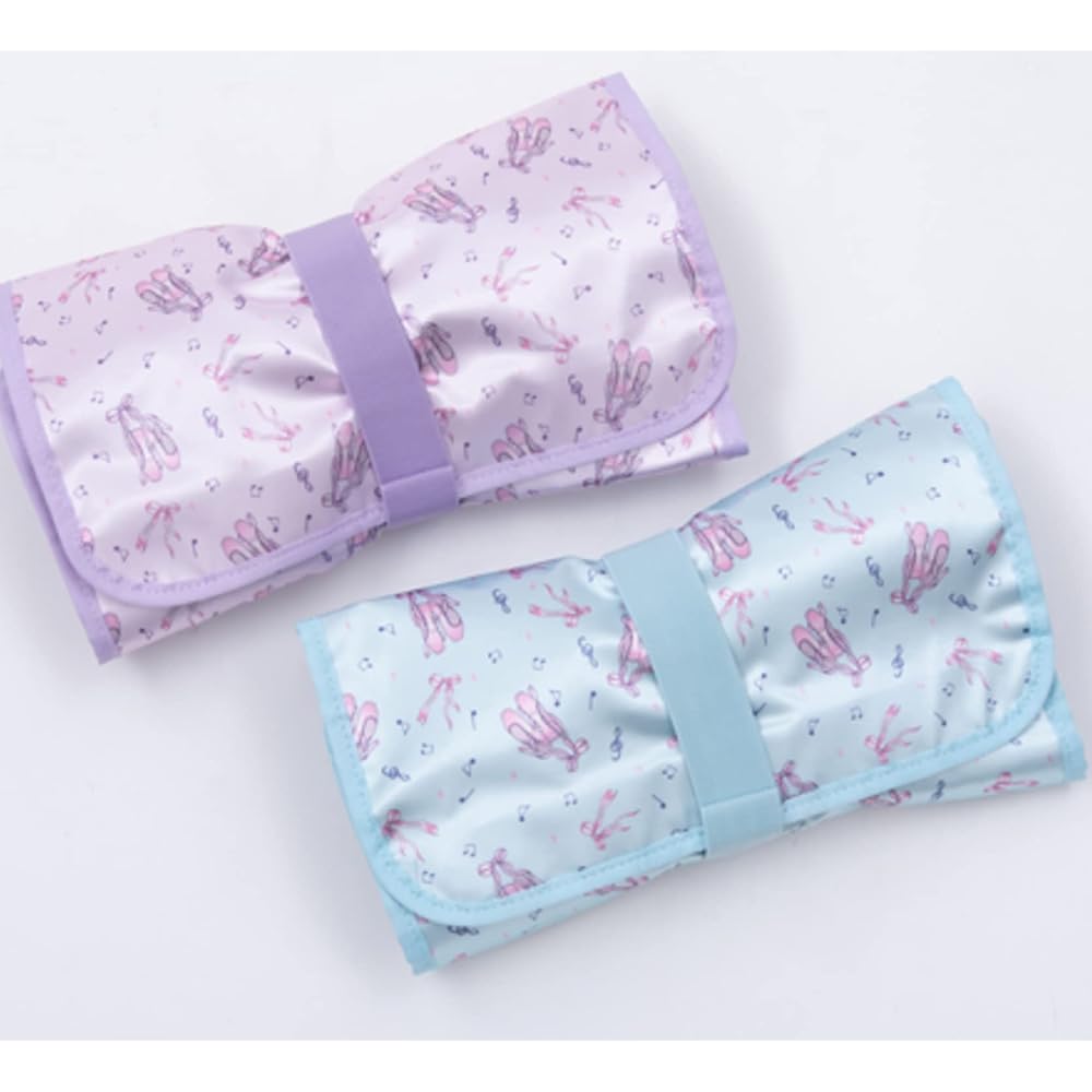 [Ballet specialty store Mignon] Pointe shoes roll case pastel color powder blue