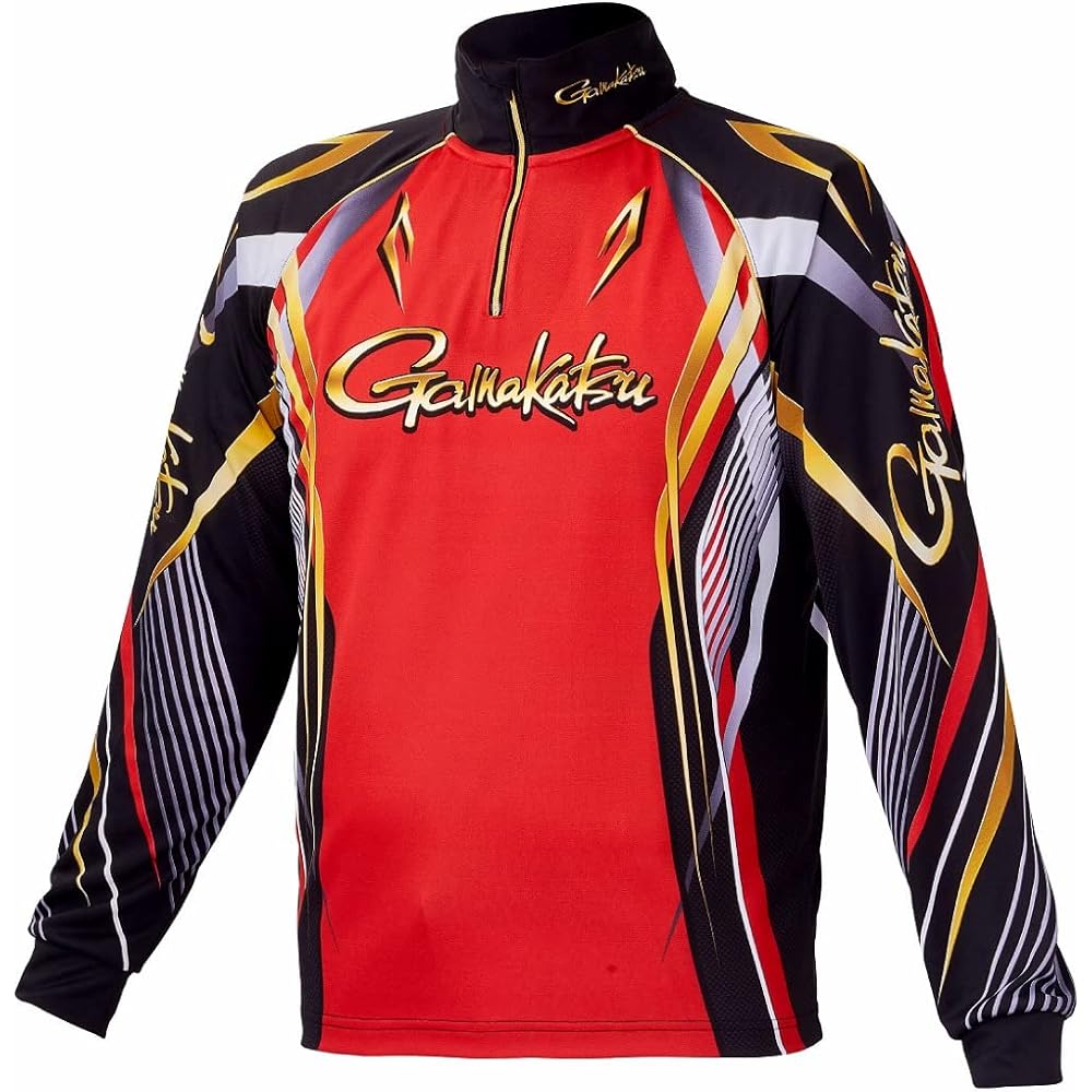 Gamakatsu 2WAY print zip shirt (long sleeve) GM3650