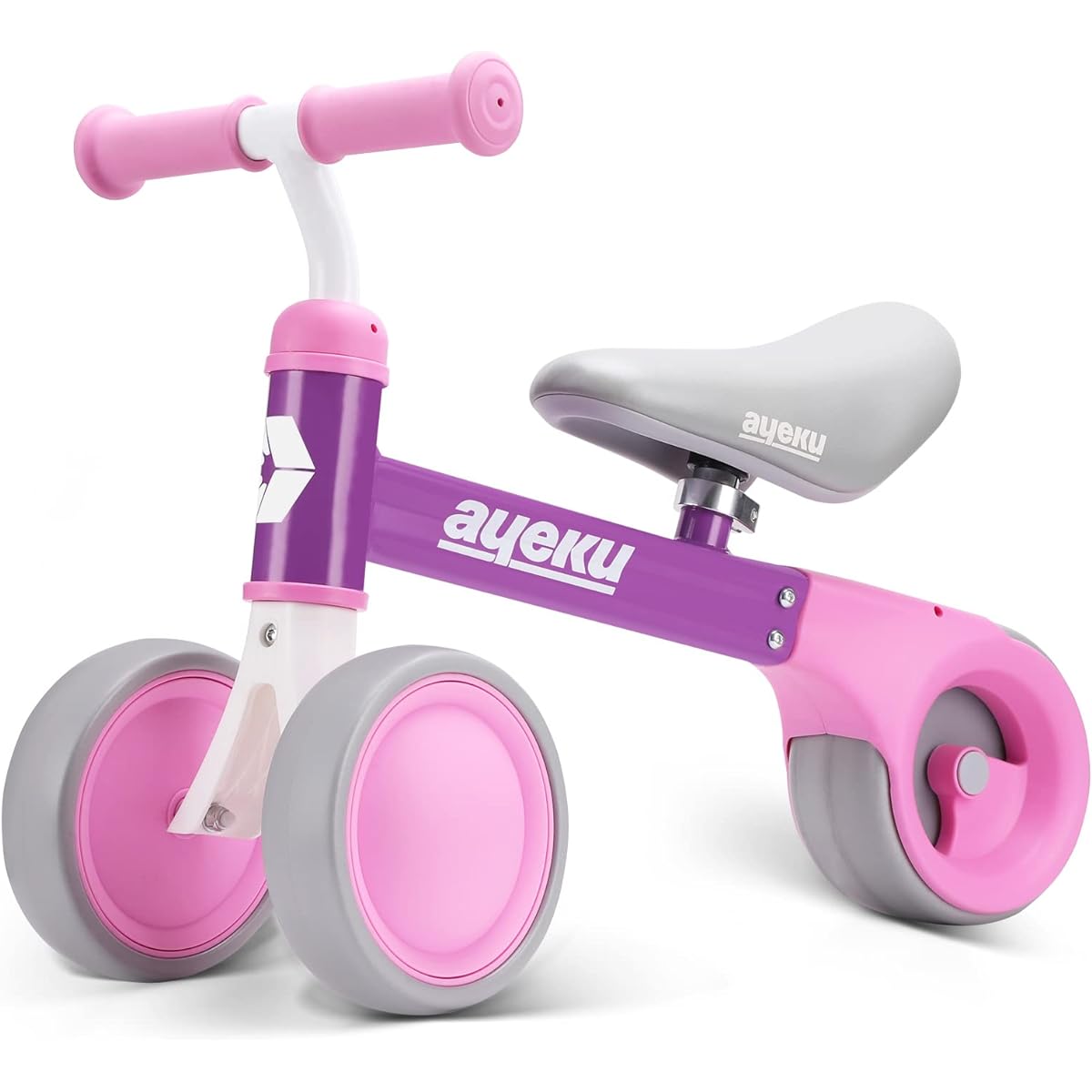 AyeKu Baby Bike, Cute Toddler Toys 12-36 Months Gifts,1 Year Old Boy/Girl Balance Bike to Train Baby from Standing to Running,Best Gifts for 1yr Birthday Babies.