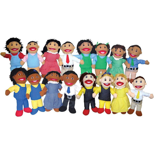"Full Bodied" Open Mouth Puppets Set