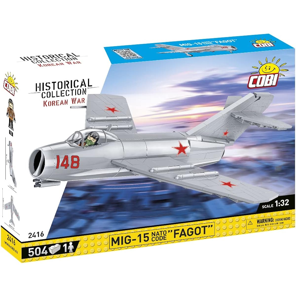 COBI Fighter Soviet MIG-15 2416
