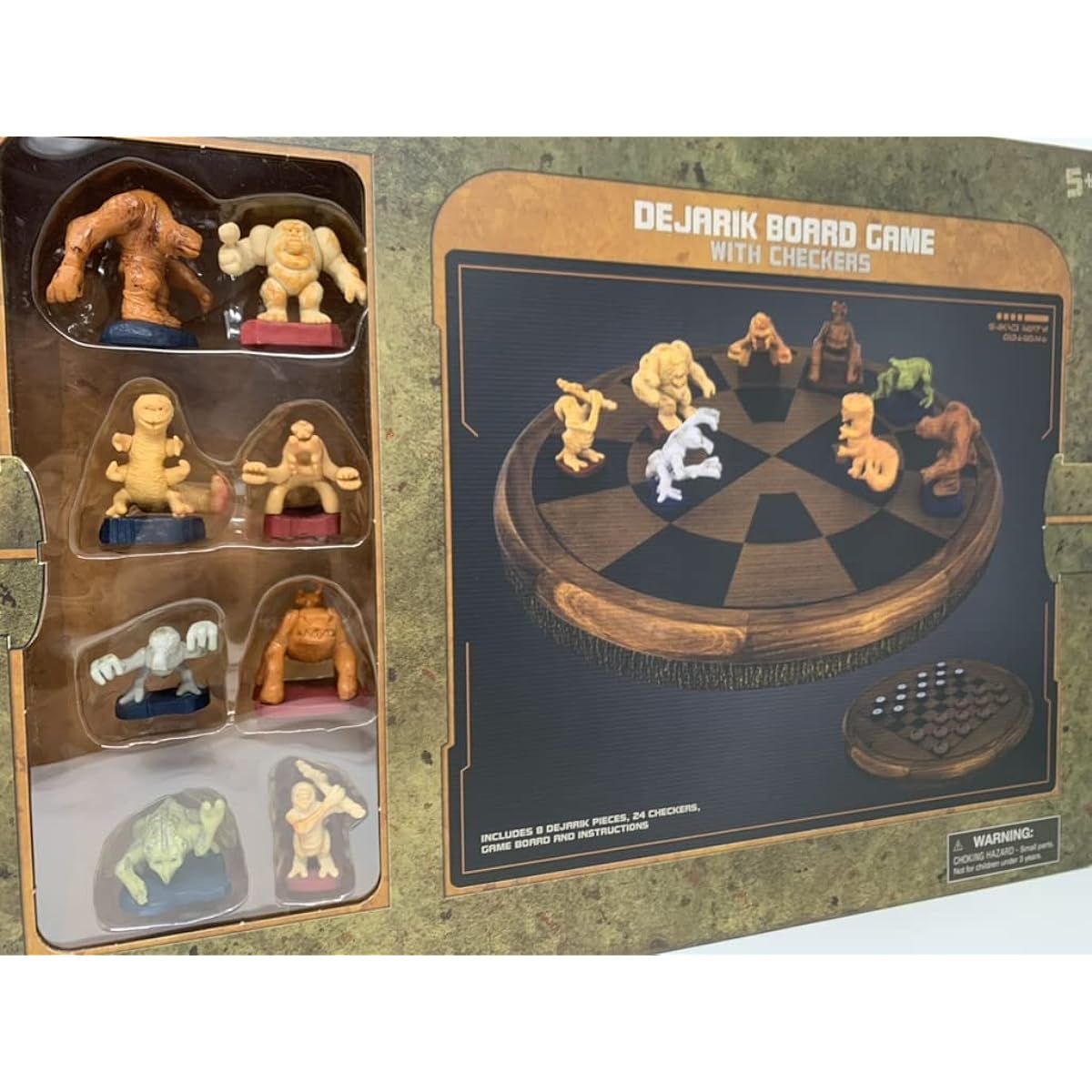 Star Wars Galaxy's Edge Dejarique Board Game with Checkers