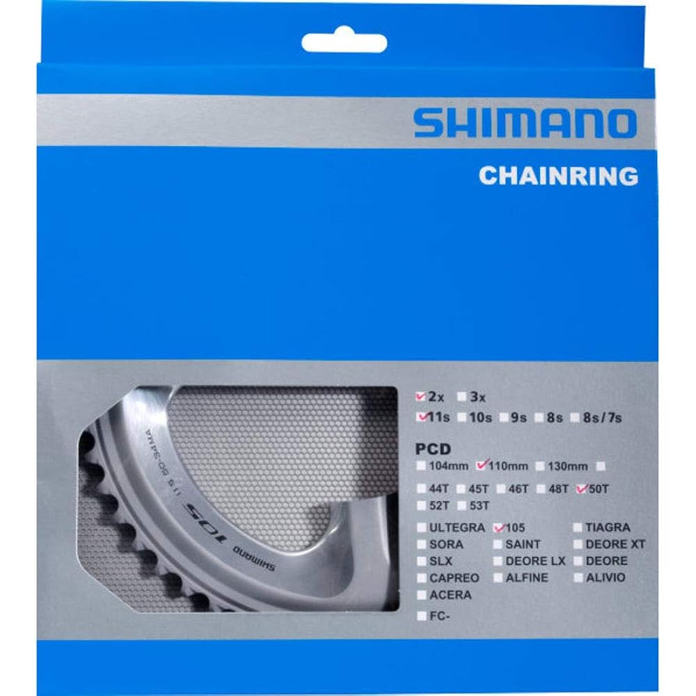 Shimano Chainring 34T-MA (for 50-34T) Y1PH340