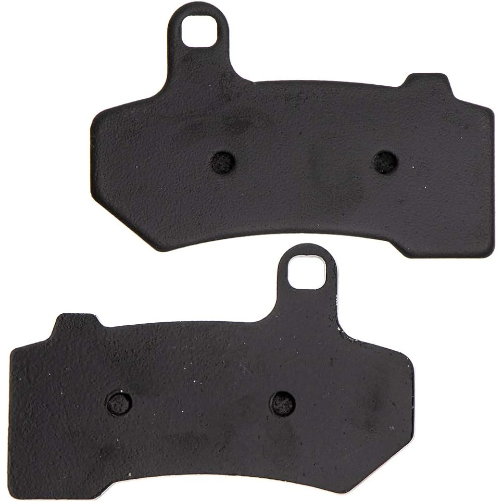 NICHE Brake Pad Set Harley-Davidson Street Rod Glide Road King Front 41854-08 Rear Semi-Metallic 4 Pack