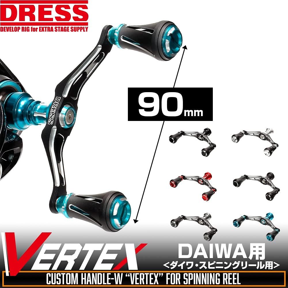[DRESS] Custom handle W Vertex/Daiwa/left and right use